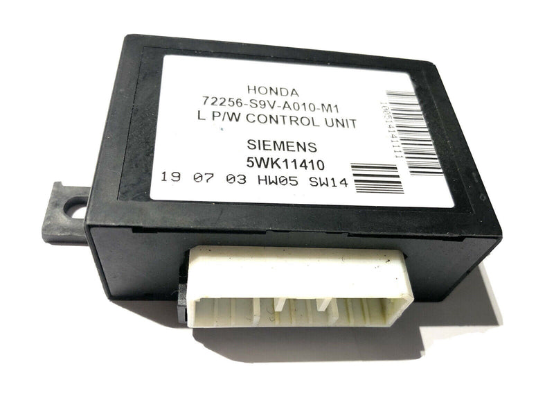 03-08HONDA PILOT DRIVER SIDE DOOR CONTROL MODULE 72256-S9V-A010-M1 P/W UNIT LEFT