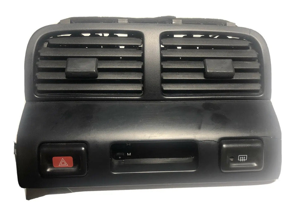 95 96 97 98 99 Nissan Maxima AC VENTS BLACK Clock Bezel Air Upper Center Dash by Nissan