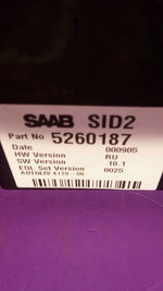 PREMIUM Saab 9-5 SID2 Information Display Radio Clock Dash LCD MPG 1998-03 OEM