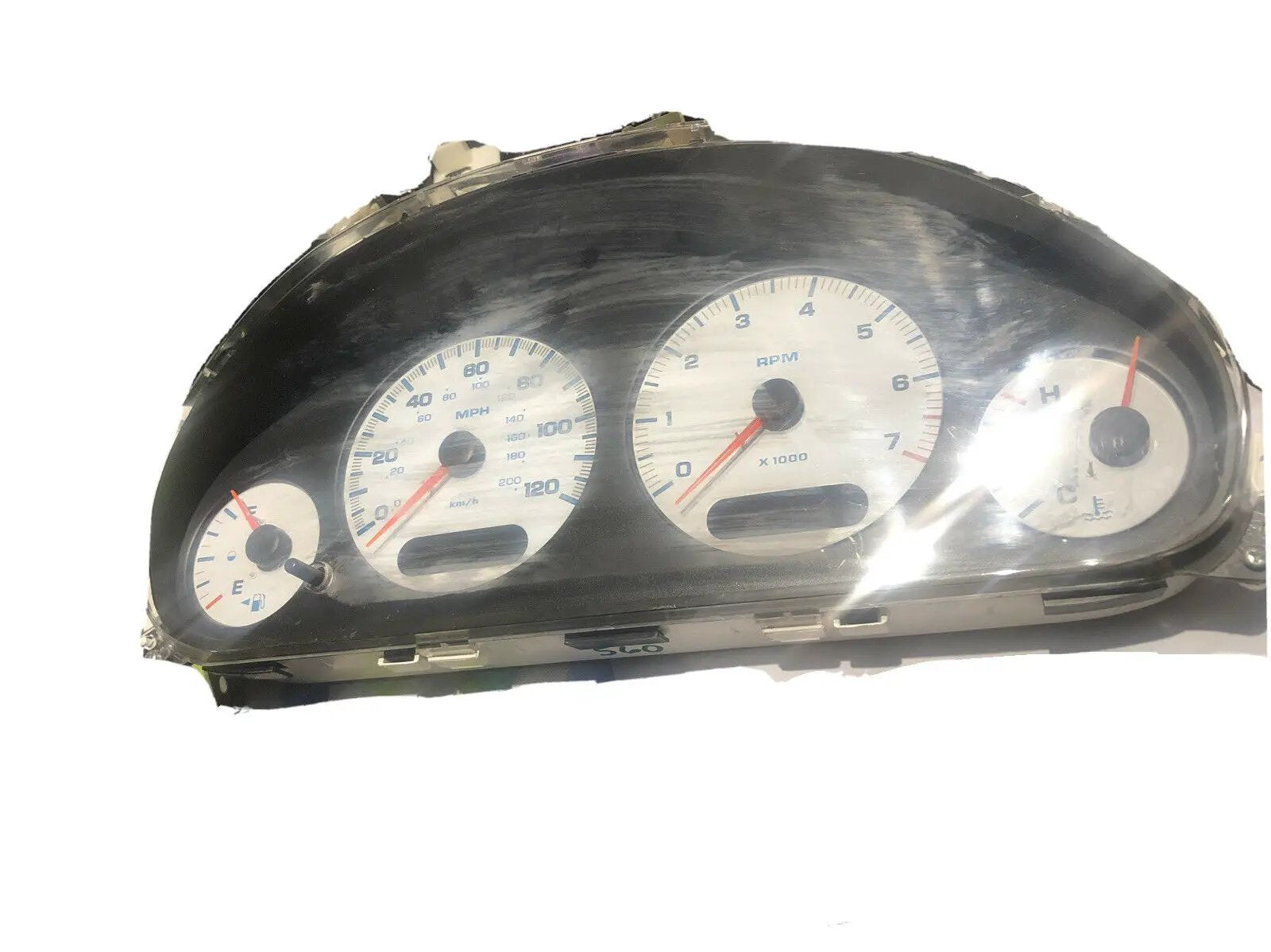 Speedometer Cluster 4 Speed 6 Cylinder MPH Fits 01 CARAVAN 304937 by DODGE TRUCK