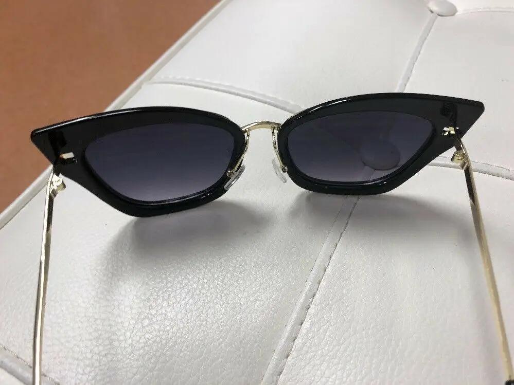 Oversized Black Vanity Sunglasses by Unbranded
