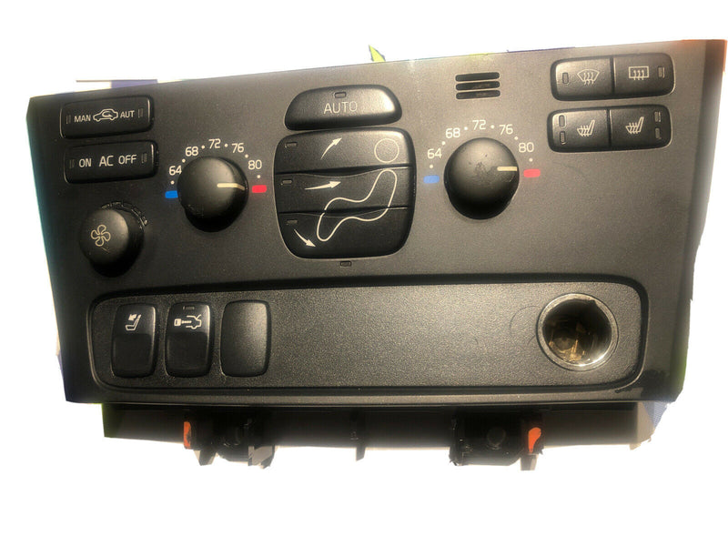 2001 - 2006 VOLVO 60 SERIES AC HEATER CLIMATE TEMPERATURE CONTROL PANEL 8691878