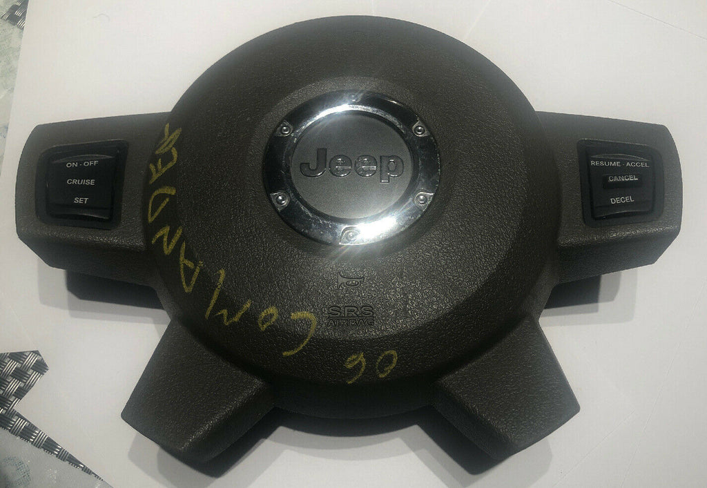 06-08 Jeep Commander Commander Front Left Driver Steering Wheel Airbag SRS