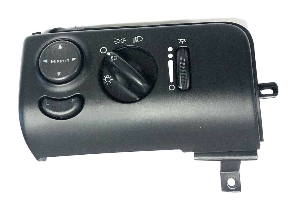 1996-2000 Caravan Voyager Town Country Headlight Dimmer Mirror Switch Bezel BLK