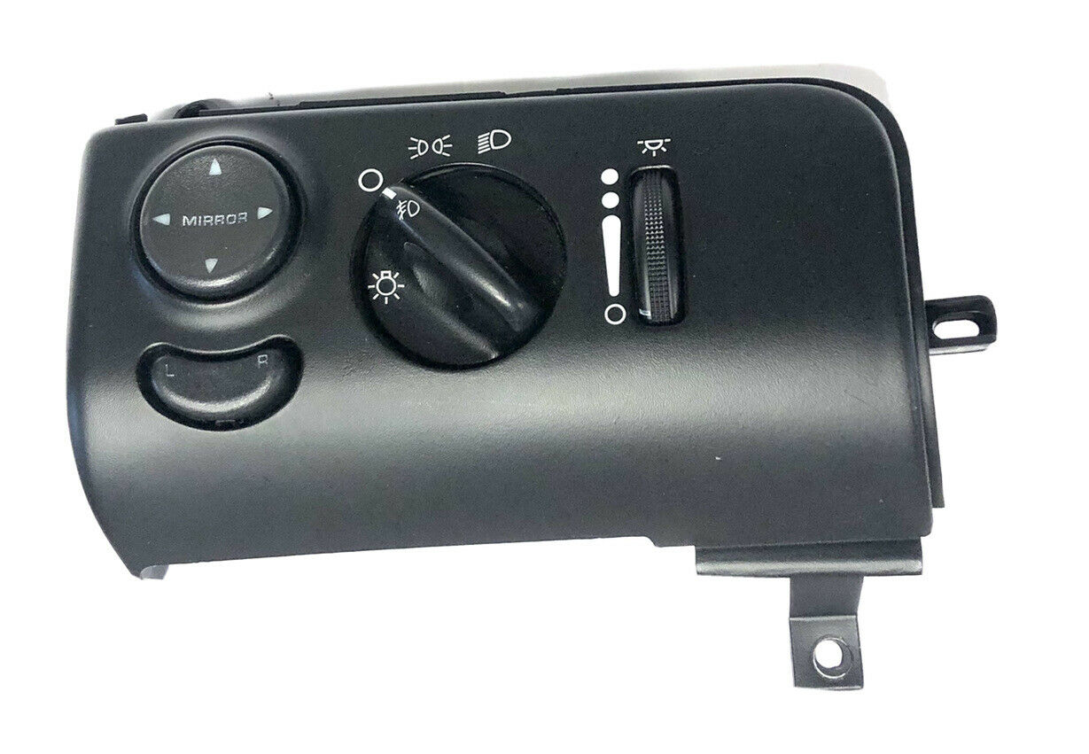 1996-2000 Caravan Voyager Town Country Headlight Dimmer Mirror Switch Bezel BLK