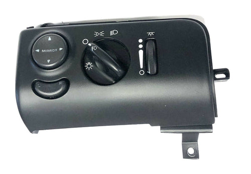 1996-2000 Caravan Voyager Town Country Headlight Dimmer Mirror Switch Bezel BLK