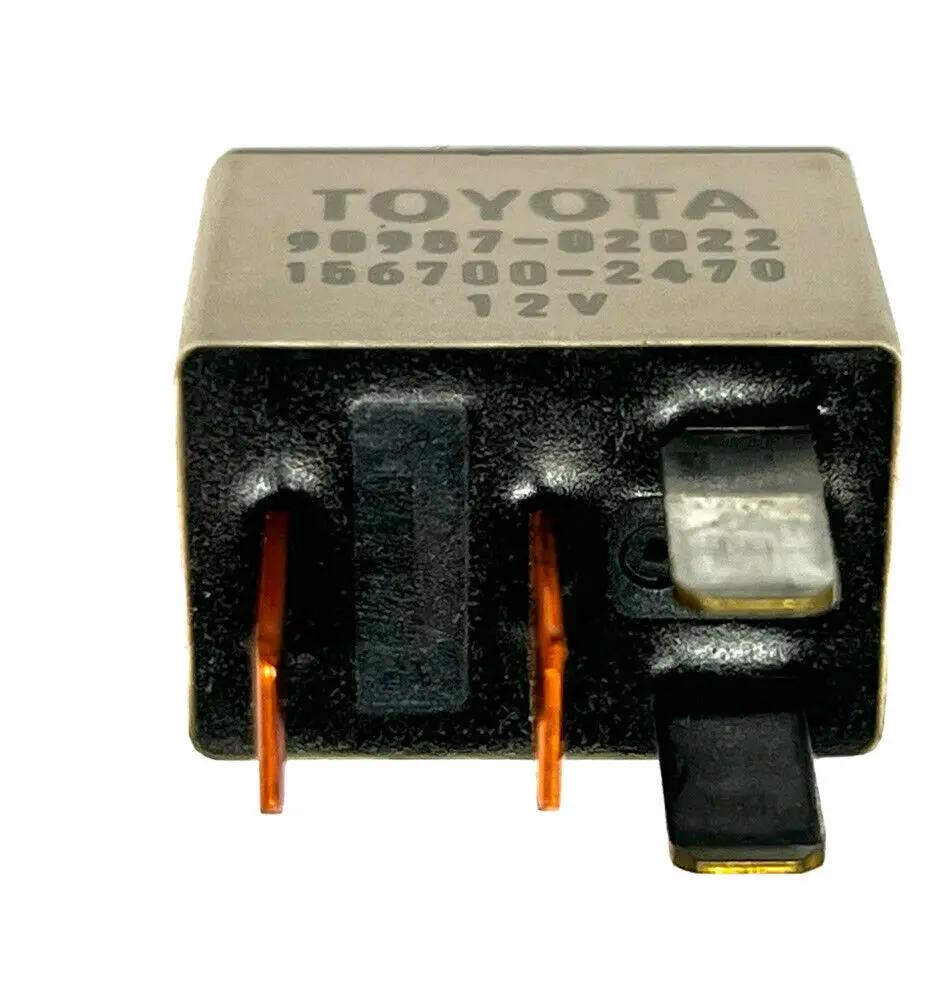 OEM original Toyota 90987-02022 tan Denso 156700-2470 relay AC clutch fan by Toyota