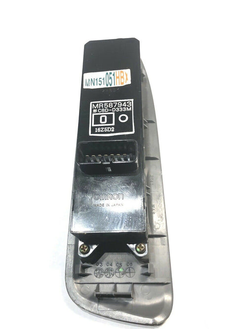 04-06 Mitsubishi Lancer Master Power Window Switch Black