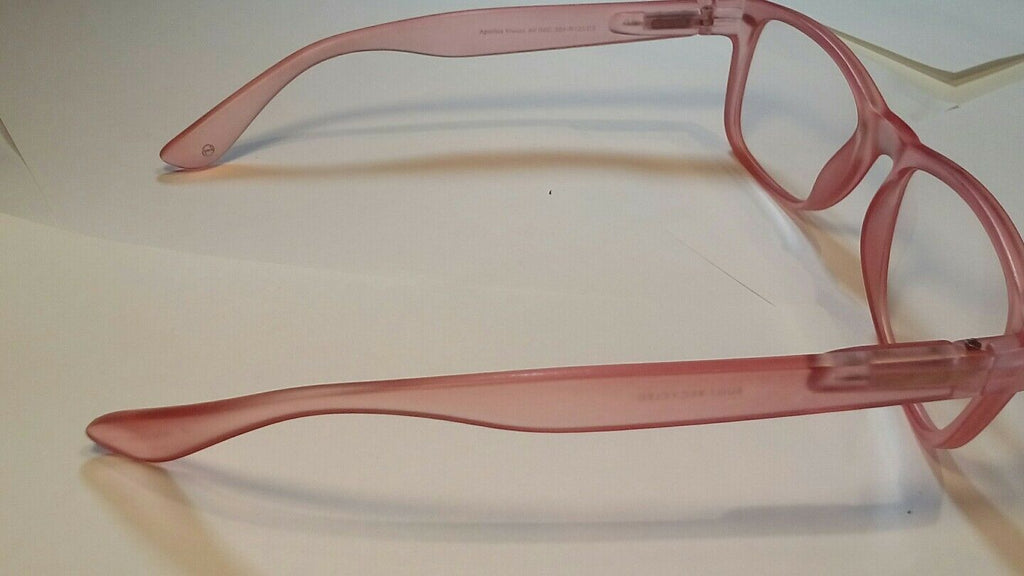 Girls pink wayfare eyeglass frames apollos recycled av rec 204-r125