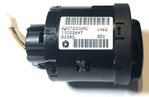 11 - 15 Dodge Charger Headlight Control Switch 86390  10014030 OEM