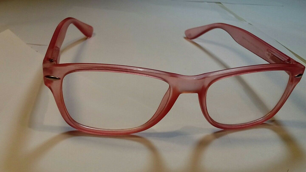 Girls pink wayfare eyeglass frames apollos recycled av rec 204-r125