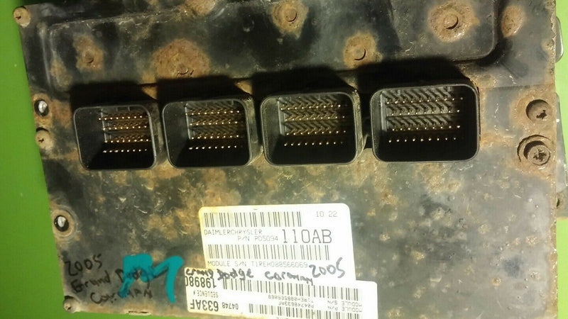 2005 OEM ENGINE CONTROL MODULE COMPUTER TCM PCM ECM P05094110AB/P04748633AF OEM