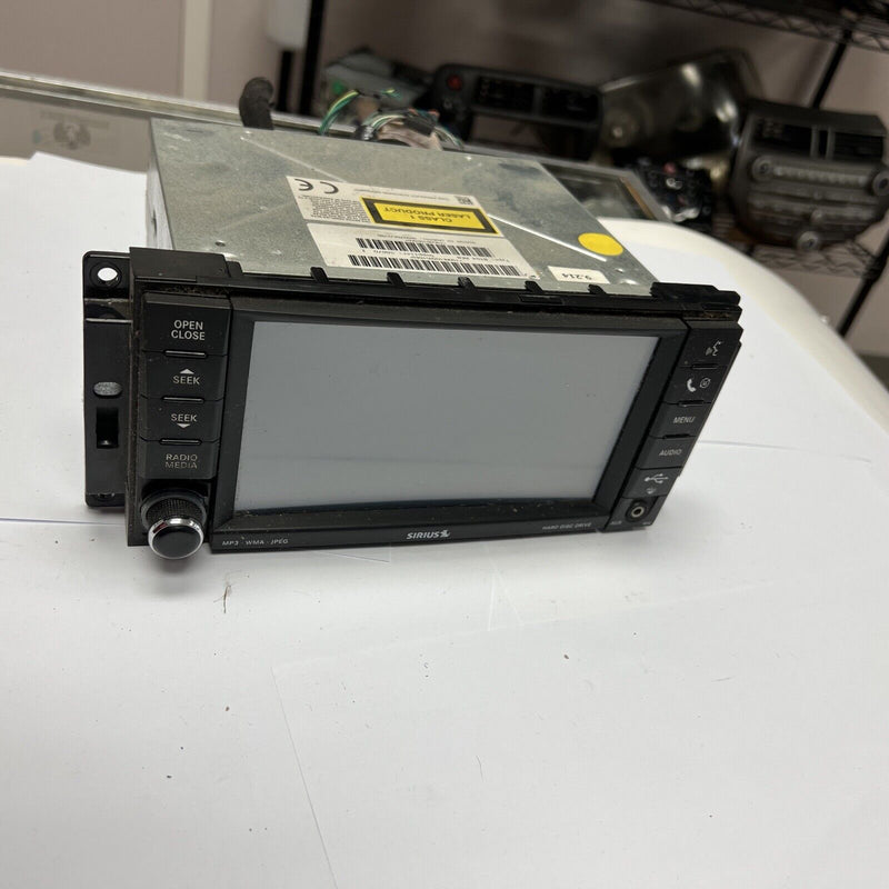 JEEP DODGE CHRYSLER OEM NAVIGATION SCREEN MONITOR HEADUNIT RADIO NTG4 REN