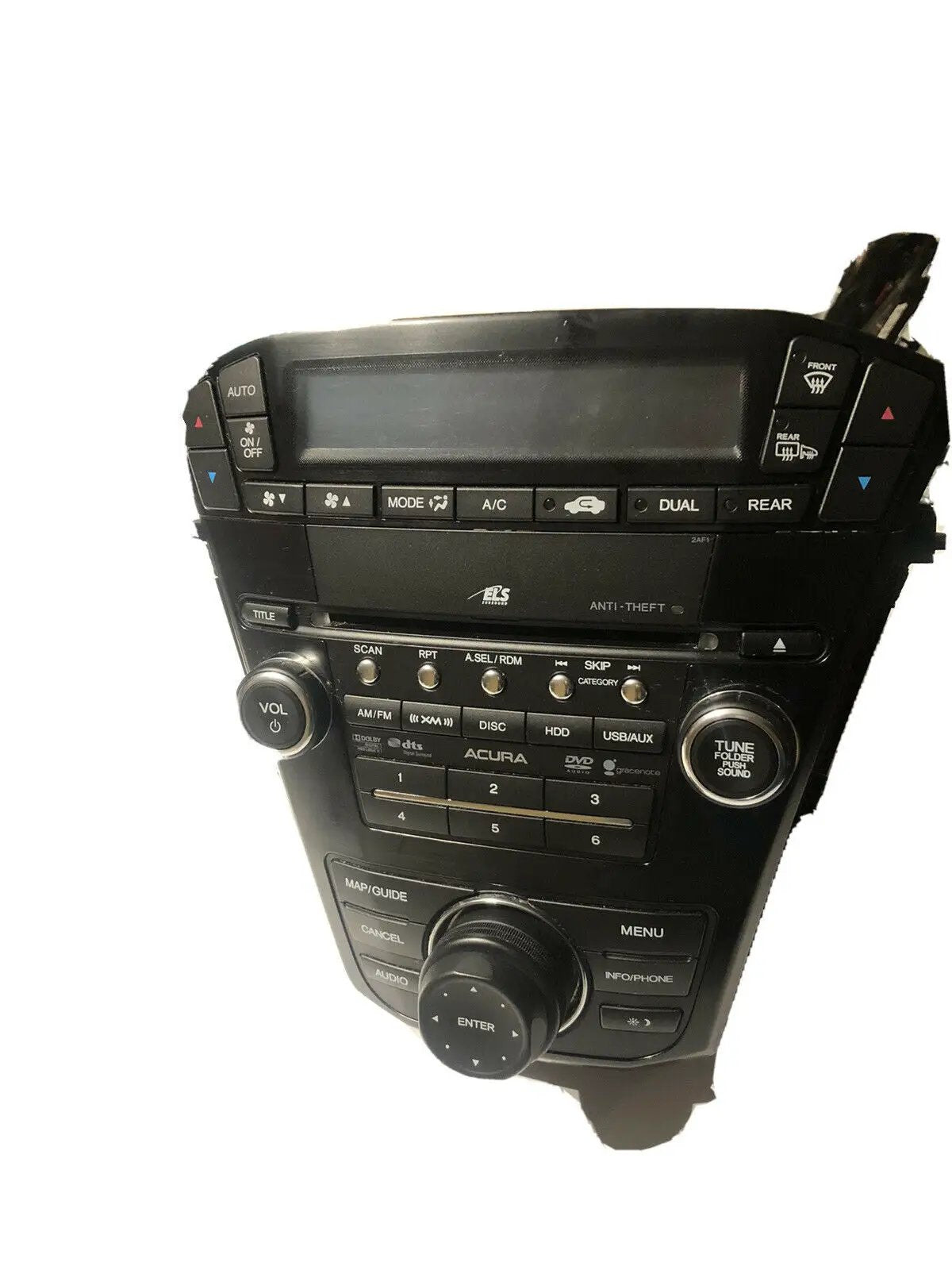 2011 Acura MDX Navigation CD XM DVD Player Radio 2AF1 OEM by Acura