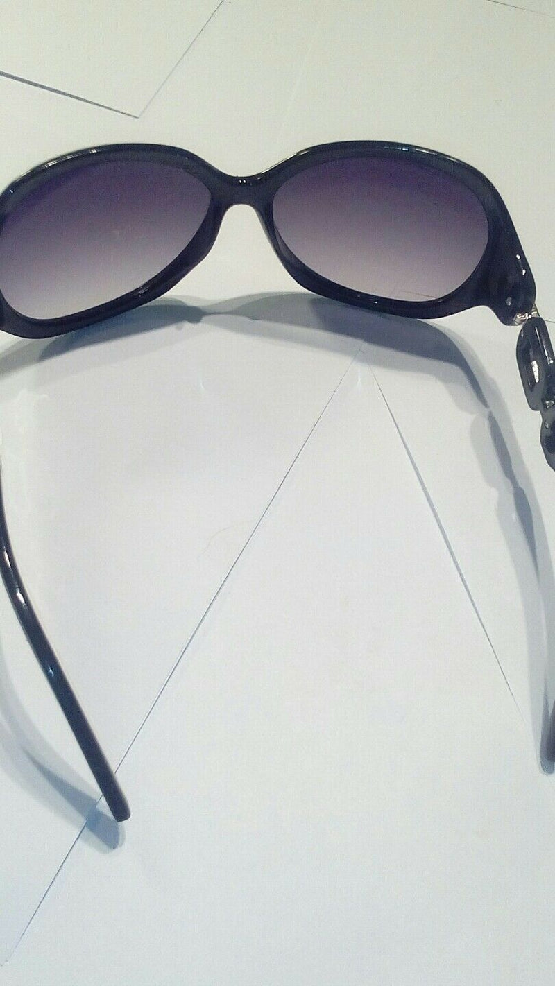 Espirit large black  oversized  sunglasses  with chain arm.
