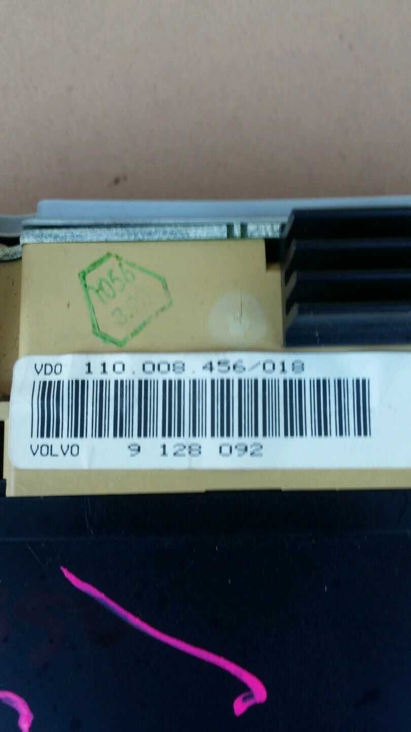 OEM '93 VOLVO 850 TACHOMETER INSTRUMENT CLUSTER SPEEDOMETER GAS GAUGE ML.179109K