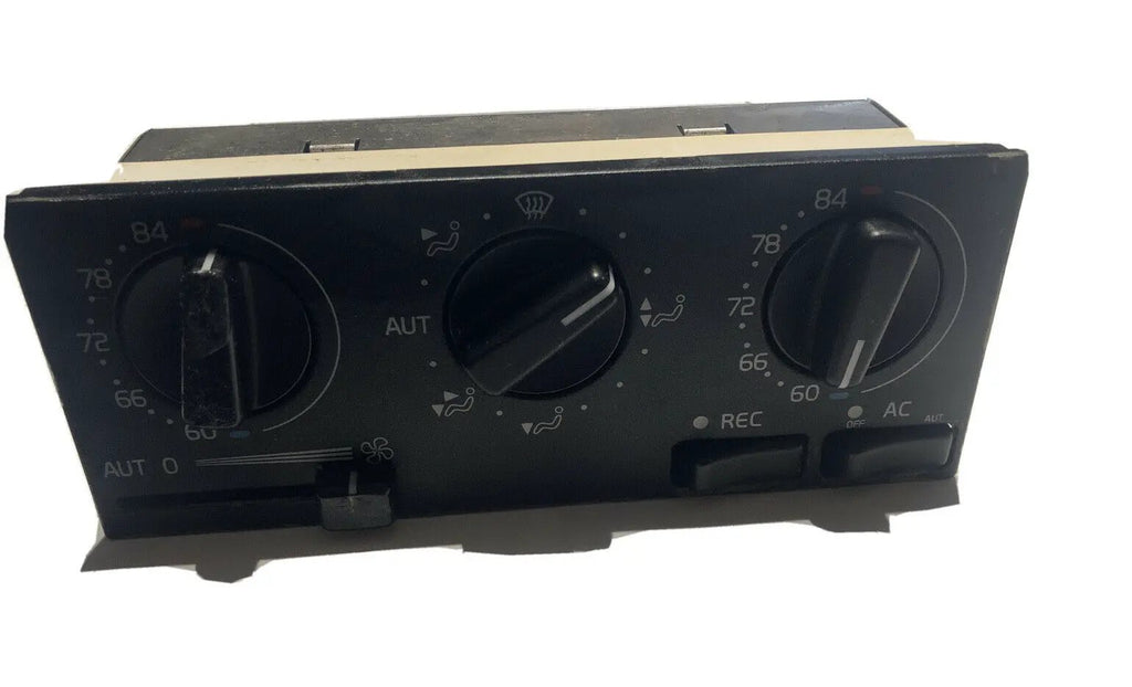 93-97 VOLVO 850 CLIMATE DUAL AUTO HEATER A/C CONTROL PANEL UNIT GREEN PLUG OEM by volvo