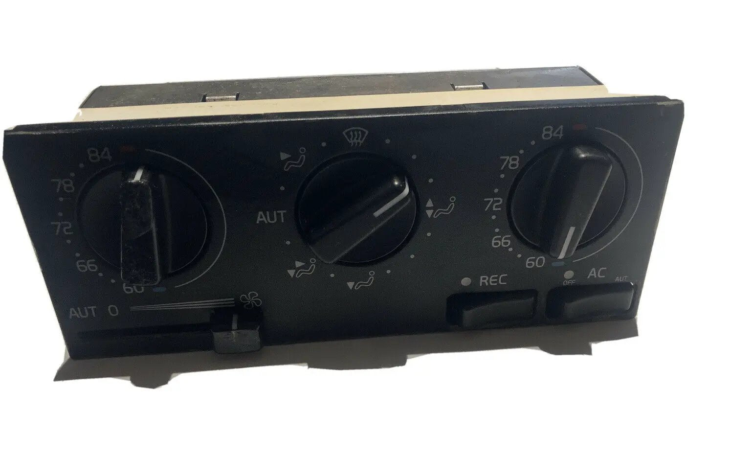 93-97 VOLVO 850 CLIMATE DUAL AUTO HEATER A/C CONTROL PANEL UNIT GREEN PLUG OEM by volvo
