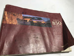 Brand New 1996 VOLVO 850 OWNERS MANUAL BOOK ( OEM ) New Old Stock