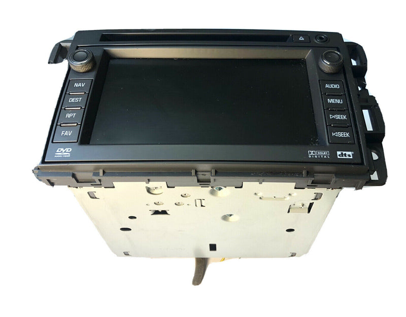 2007-2008 GMC Chevy Silverado Radio AM FM CD DVD Navigation w Auxiliary 15940102