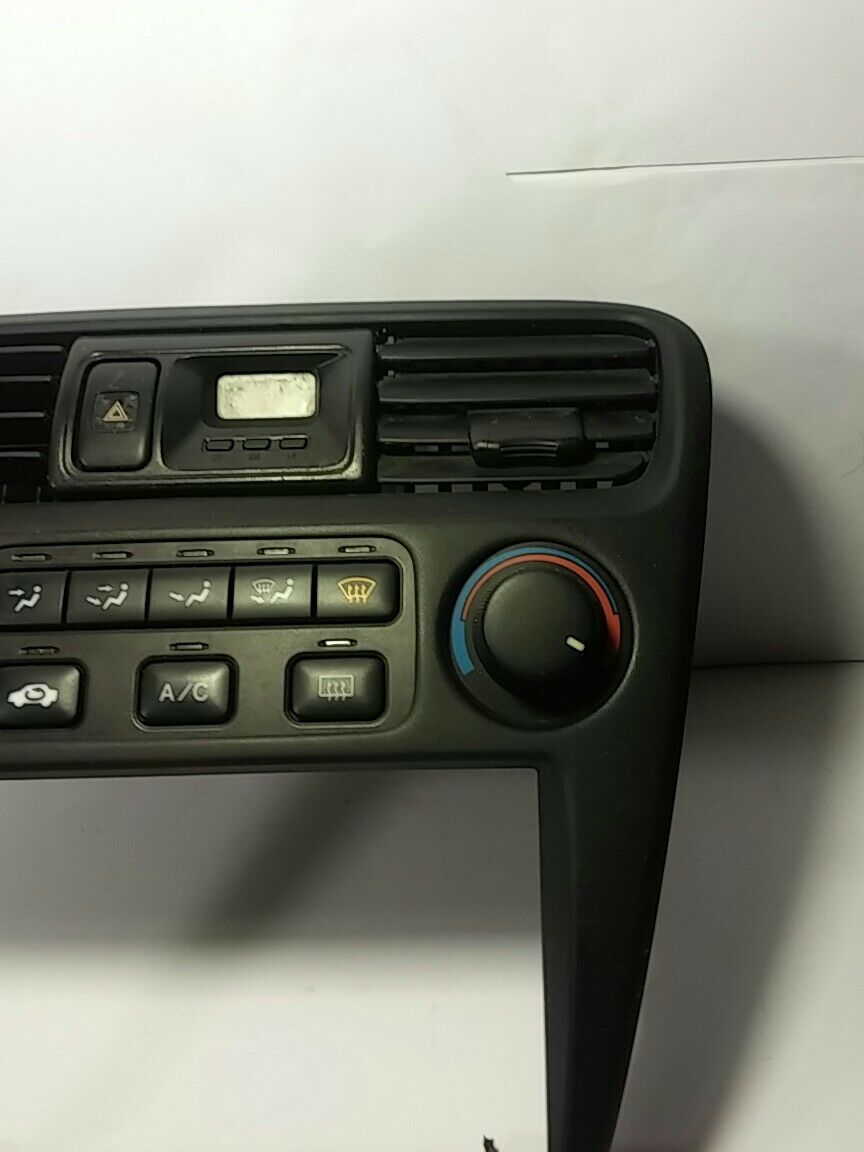 Climate 1998 99 00 01 02 Honda Accord AC Heat Control Unit w/ Clock & Bezel O