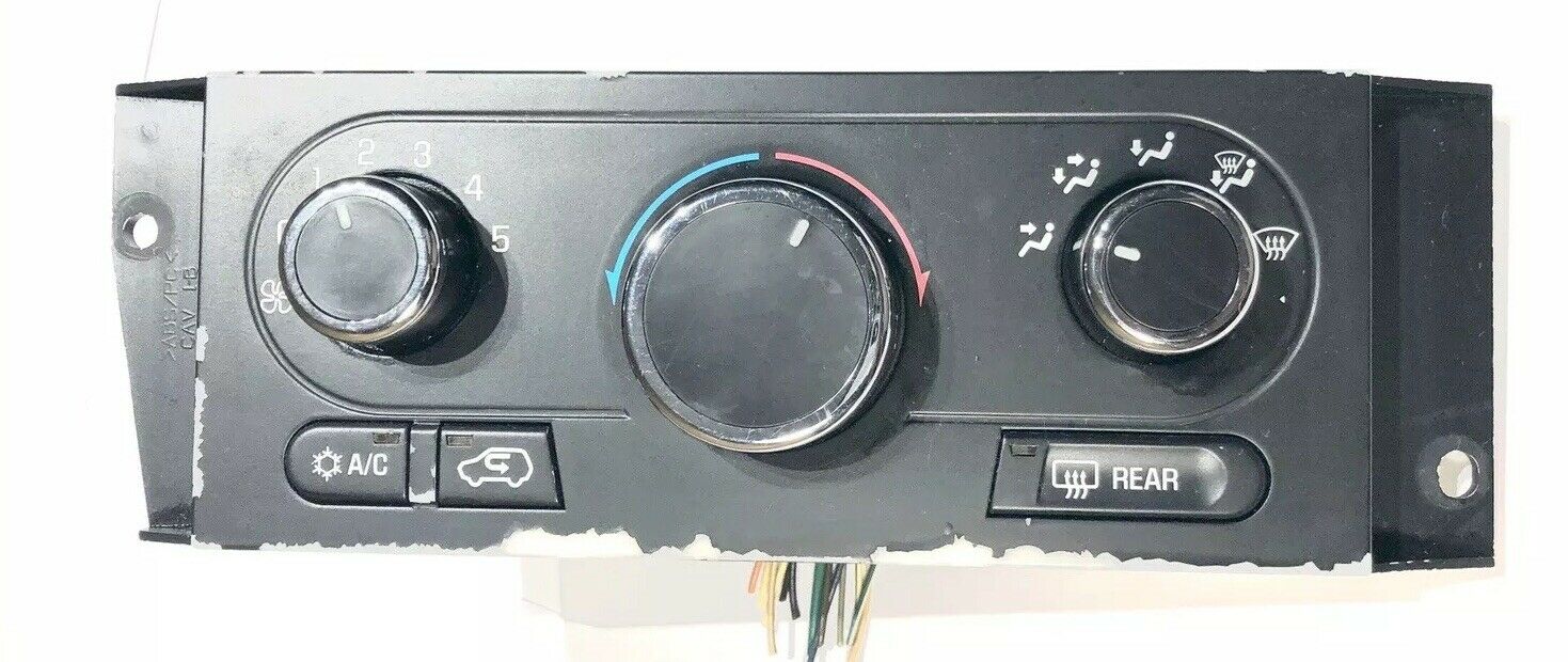 02-07 Buick Rendezvous Heater A/C Climate Control 10339960 2002 2003 04 05 2006