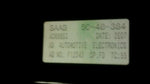 99 00 01 03 04 05 02 saab 9-5 heater heat ac climate control switch unit 5048384