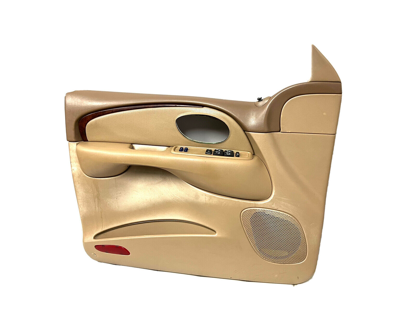 1998-2005 BLAZER BRAVADA OEM DRIVER DOOR PANEL LH 1999 2000 2001 2002 Tan  Beige