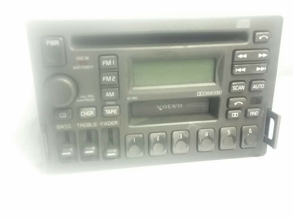 With code, 1~day ship Volvo S40 V70 S70 Radio,Cassette CD,SC-816 w/Security Code