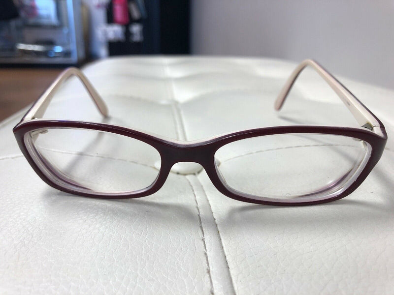 Oakley Entranced Clear Burgundy Rx Eyeglasses Frames 131