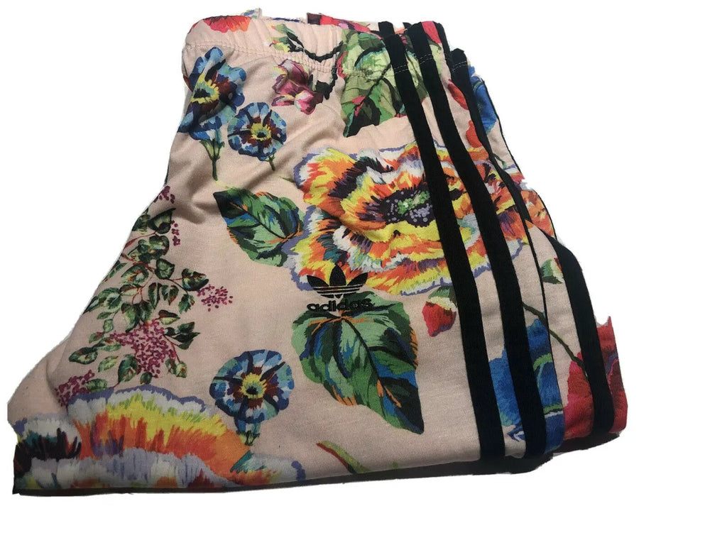 Adidas Floral Graphic Jeggings Size Small by Adidas