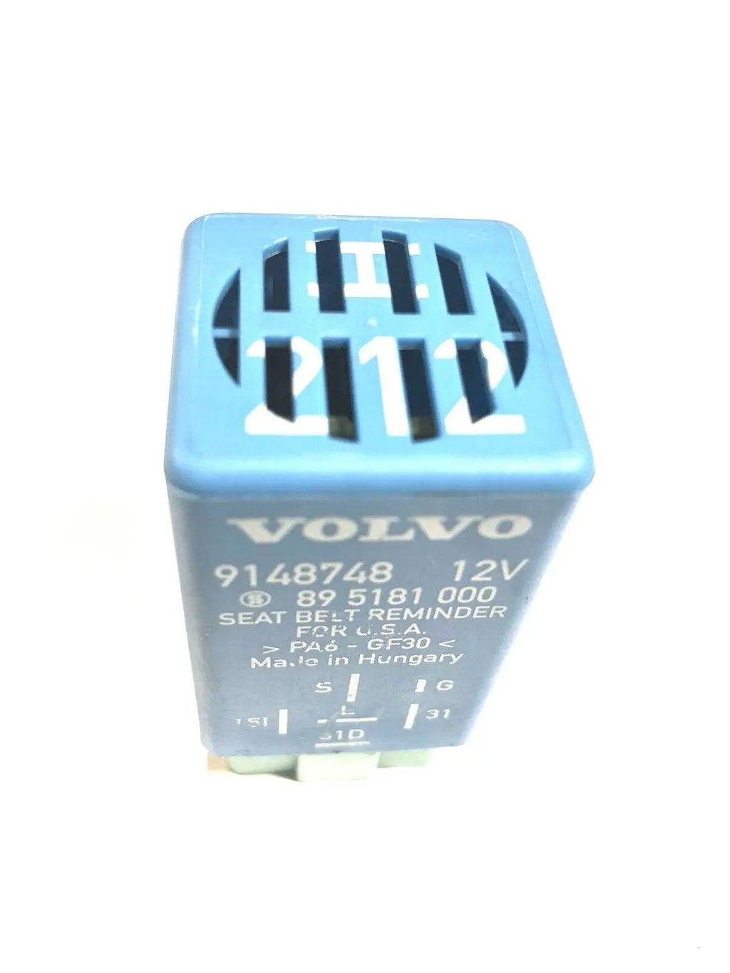 GENUINE VOLVO SEAT BELT REMINDER RELAY 9148748 9128137 I 212 Stribel 895181000 by Volvo