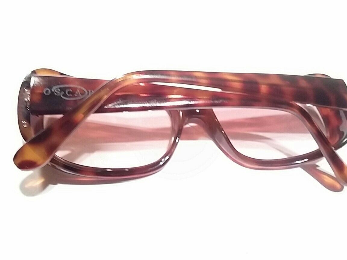 Oscar de la renta vintage tortoise brown eyeglass frames 1.50 reading.