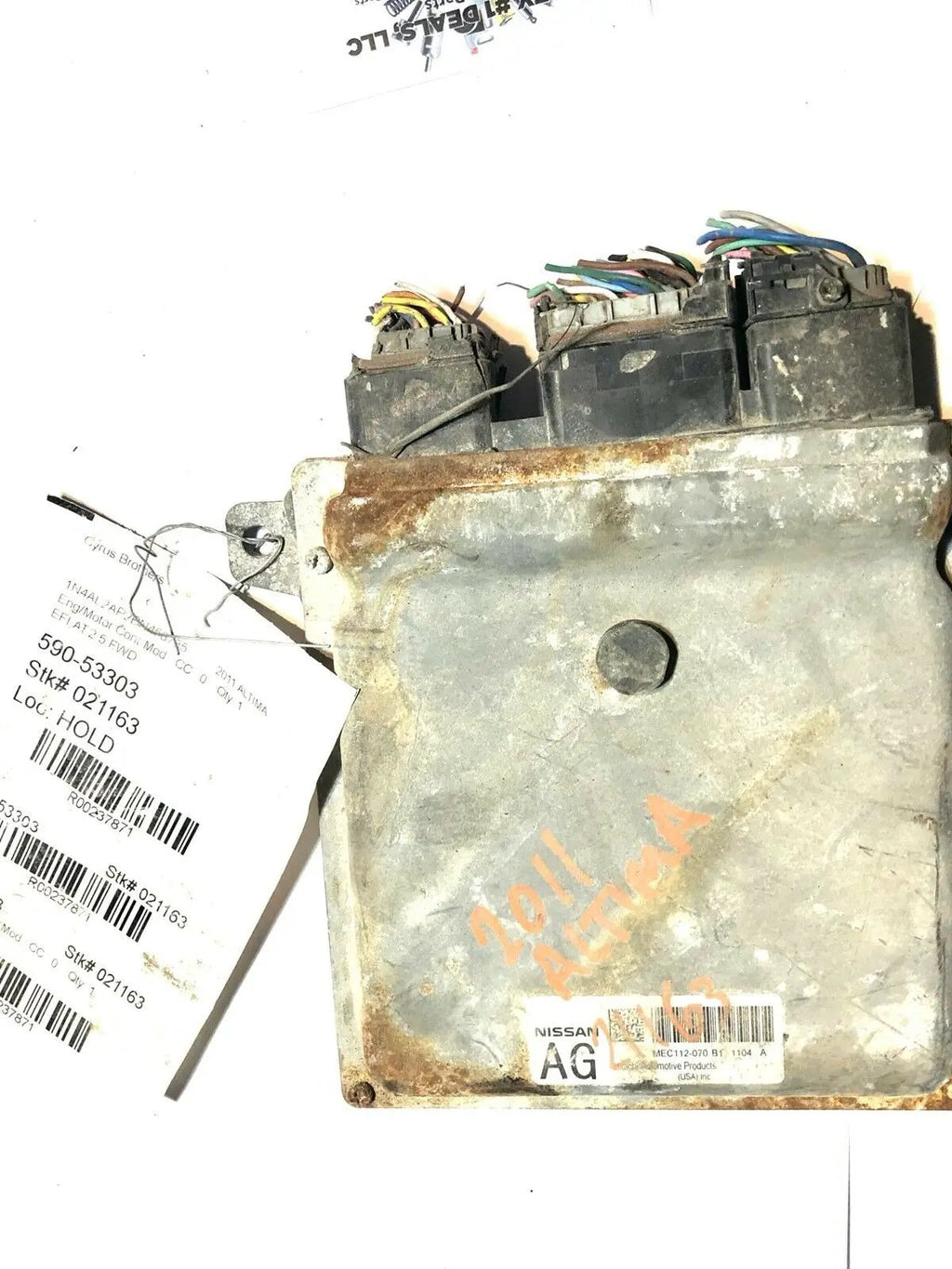 2011 Nissan Altima ENGINE COMPUTER ECU ECM by Nissan