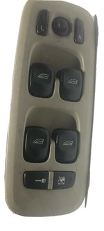 Volvo OEM Tan Left Master Window Switch  30658146 S60 S80 V70 XC70 XC90 99-08 ,