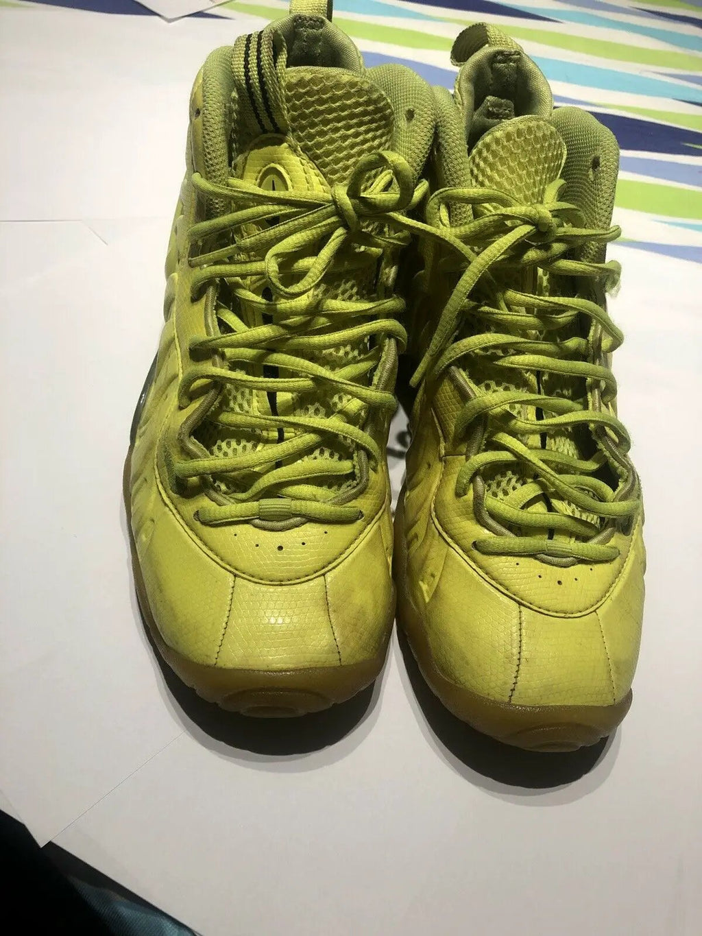 Nike Foamposite Yellow Size 6 by Nike