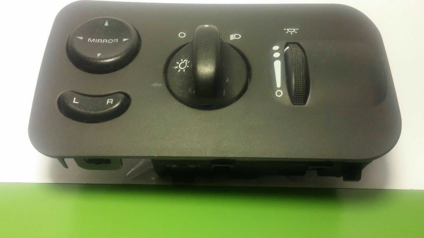 Premium Charcoal DODGE CARAVAN 2001-07 OEM HEADLIGHT LAMP DIMMER SWITCH black