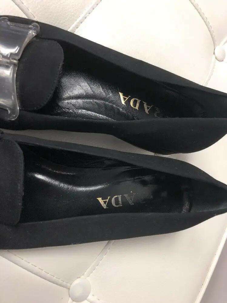 Prada Sport Black Nylon Ballet Flats Size 381/2 by Prada Sport