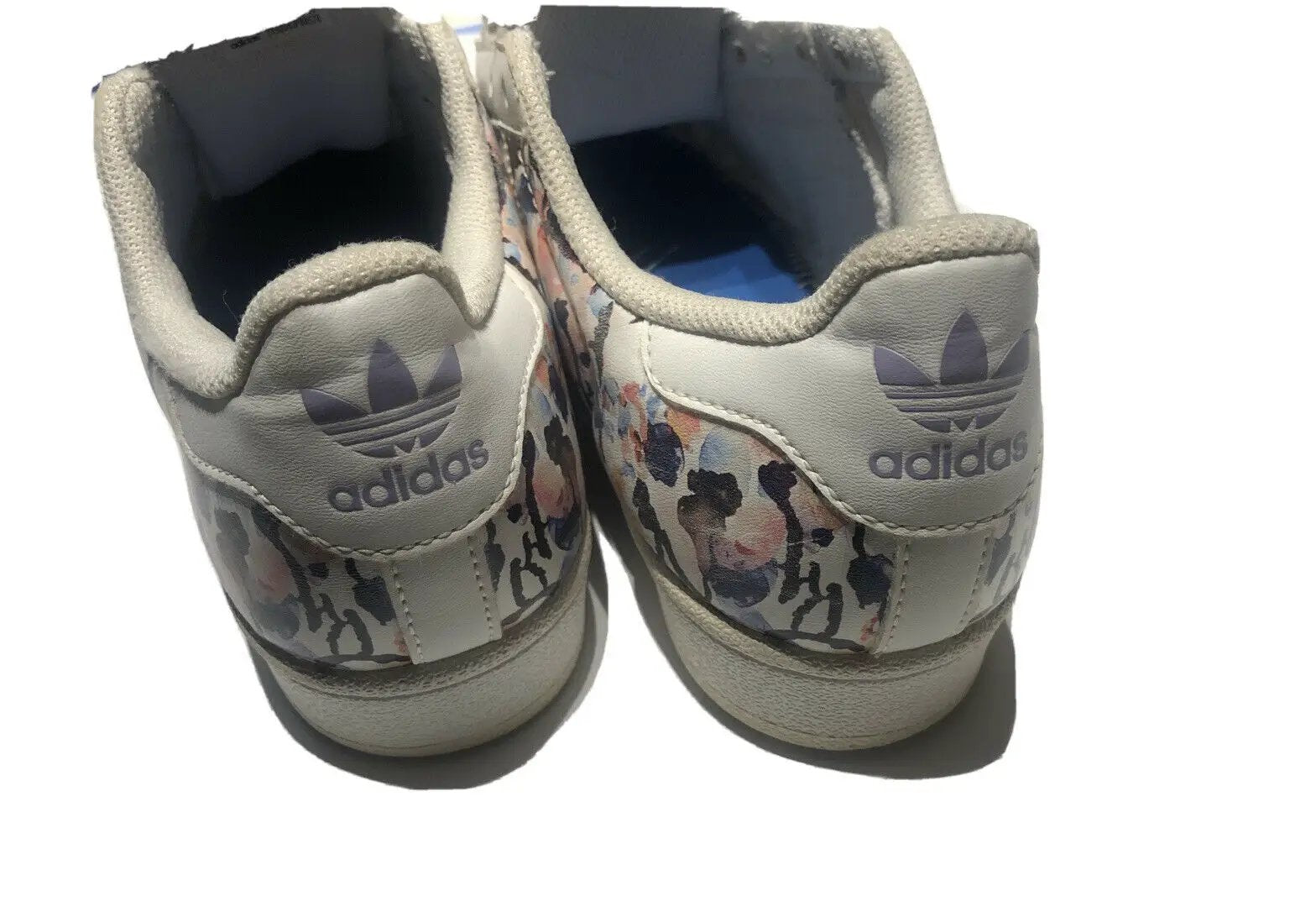 Floral Shell Toe Adidas Size 5.5 by adidas