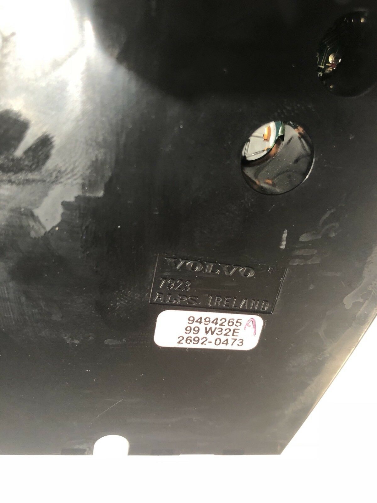AC38-2 OE WARRANTY 1999 VOLVO S80 SERIES TEMP AC HEAT CLIMATE CONTROL UNIT PANEL