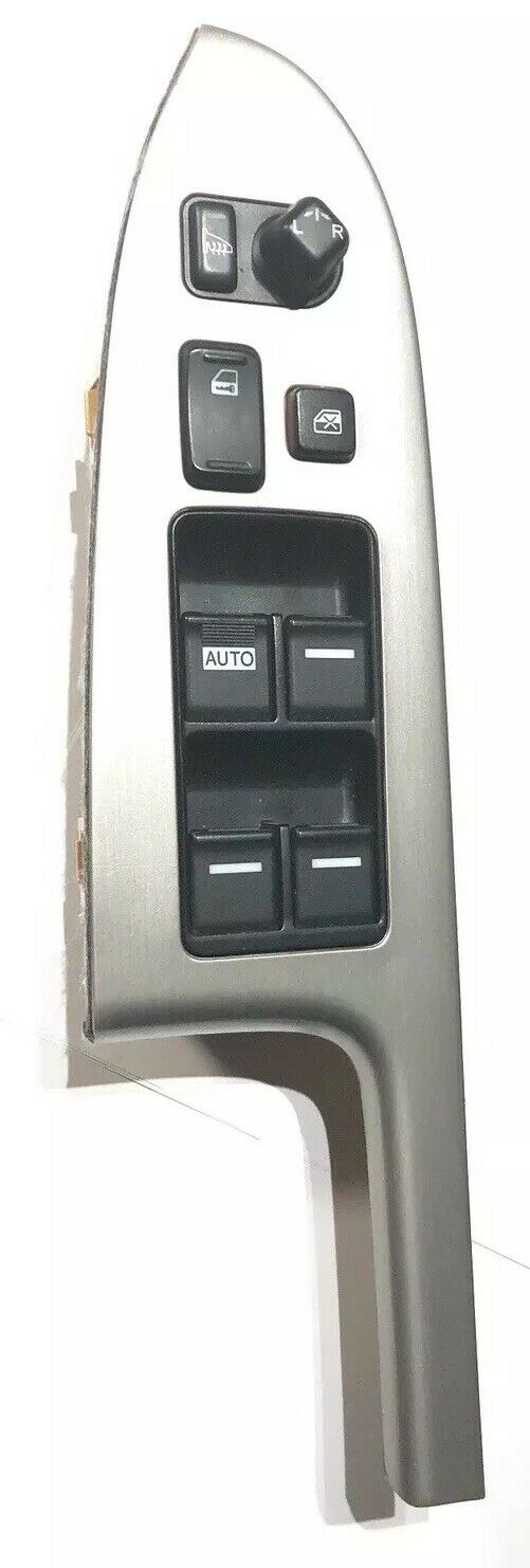 2003-07 HONDA ACCORD SEDAN MASTER POWER DRIVER WINDOW CONTROL SWITCH SILVER OEM