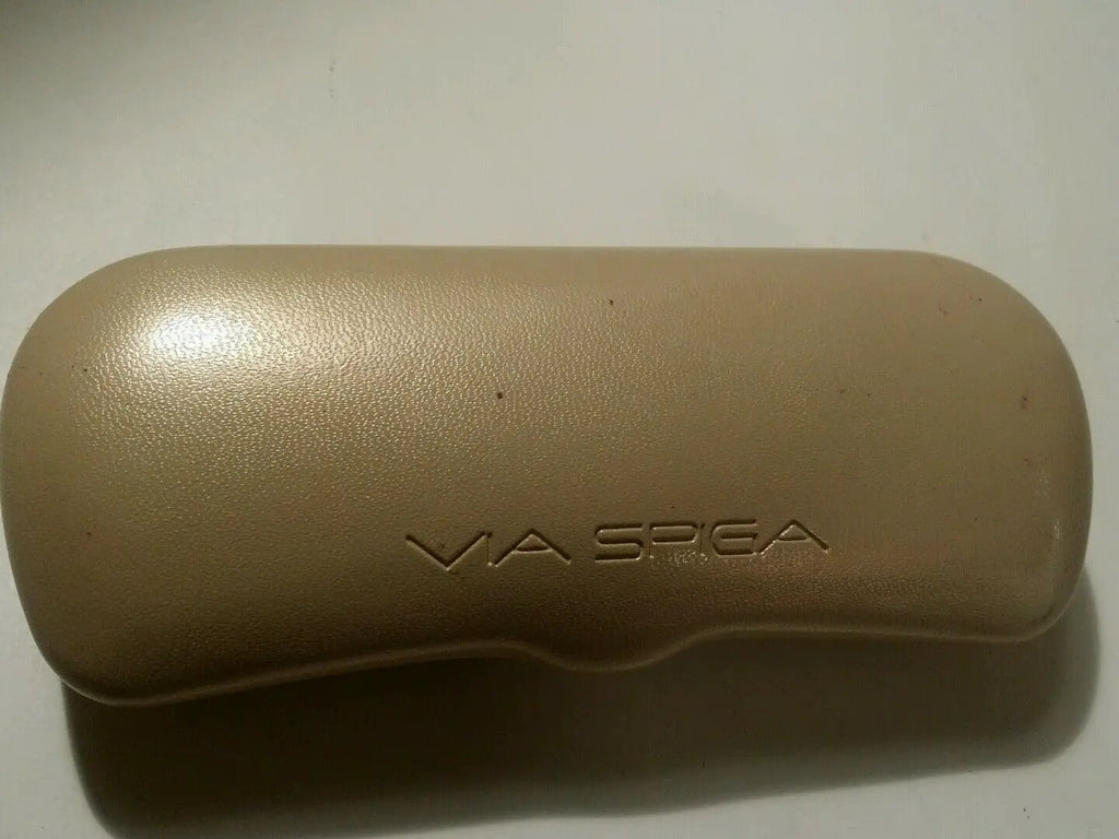 Via Spiga Eyeglass Sunglass Beige Case New by Via Spiga