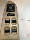 B#38 1994-1997 HONDA ACCORD 4 DOOR POWER WINDOW MASTER SWITCH OEM TAN