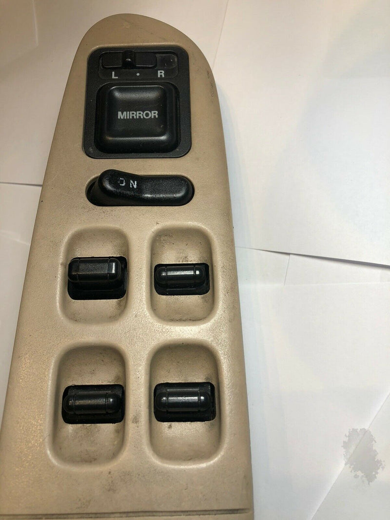 B#38 1994-1997 HONDA ACCORD 4 DOOR POWER WINDOW MASTER SWITCH OEM TAN