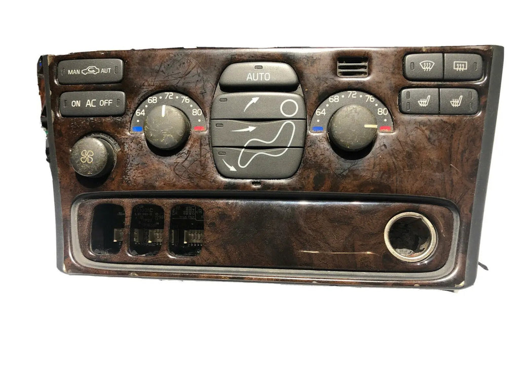VOLVO S80 A/C CLIMATE CONTROL 2-PLUGS WOODGRAIN 2004 by Volvo