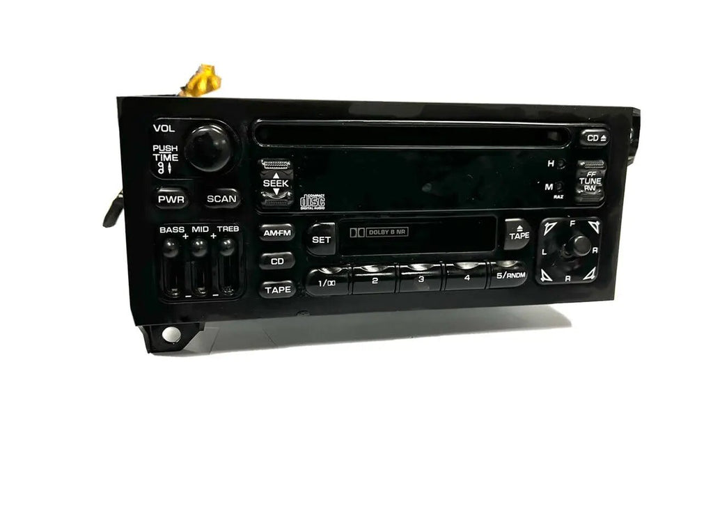 OEM Jeep Chrysler Dodge AM FM Radio CD & Cassette Player | P04704383AF by Chrysler