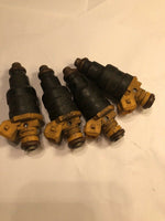 SET OF 4 SIEMENS OEM FUEL INJECTOR 1389563 1989-1995 VOLVO 740-940 2.3L L4