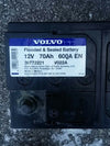 1999 VOLVO C70 Battery, 600A EN ( cold crank), 12V, 70Ah, #30772221, V022A, MEX.