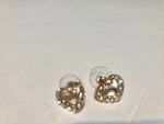 Heart Small Costume Bling Earrings