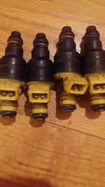 4 - Used Volvo OEM 240 Bendix Deka fuel injectors # 1389563 OEM GOOD CONDITION